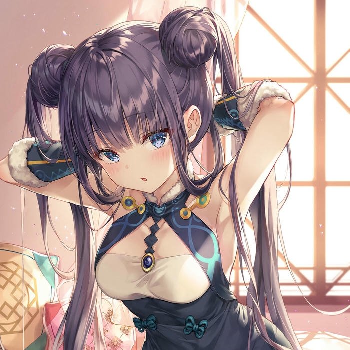 Anime avatar cô gái mèo phong cách quyến rũ