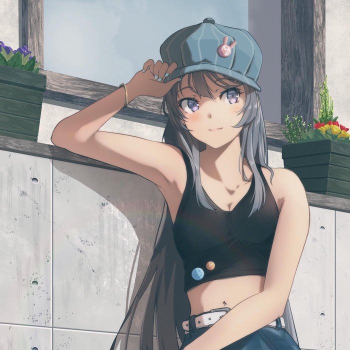 Anime avatar cô gái thể thao phong cách năng động