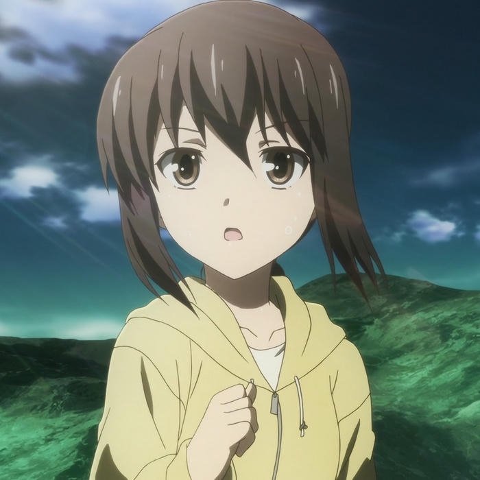 Anime avatar nữ sinh ánh mắt trong trẻo nhẹ nhàng