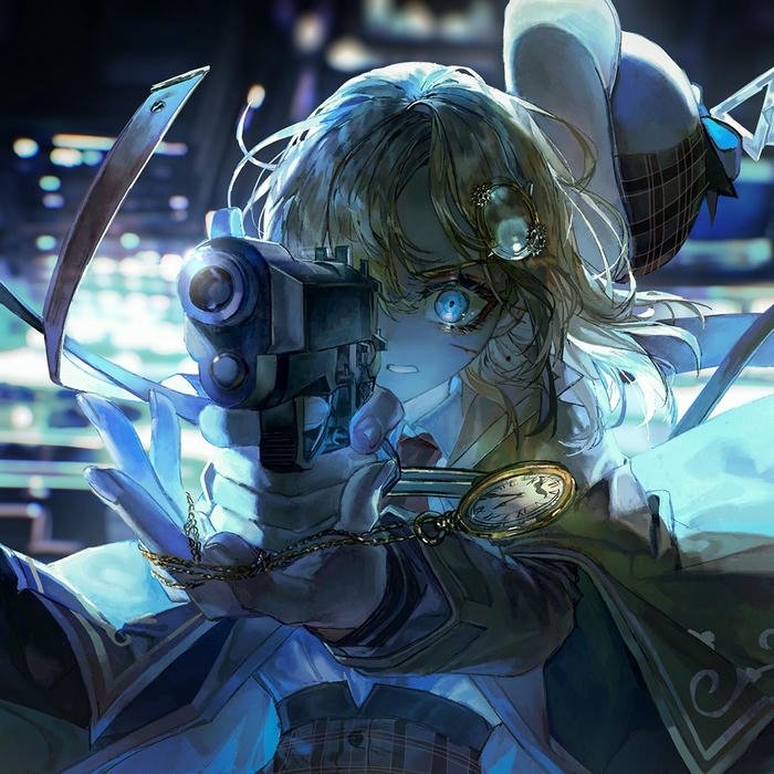 Anime avatar phong cách khoa học viễn tưởng giáp máy