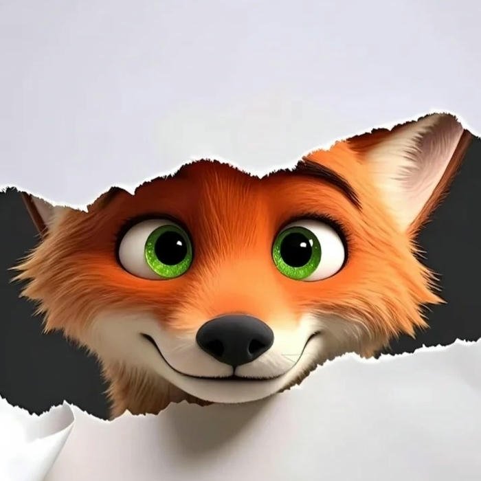 Avatar 3d ngầu cáo Nick lú đầu lên ranh mãnh