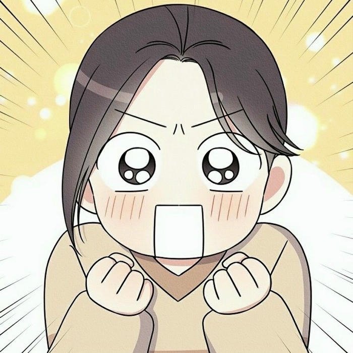 Avatar anime meme cô gái toát mồ hôi hột lo lắng sợ hãi