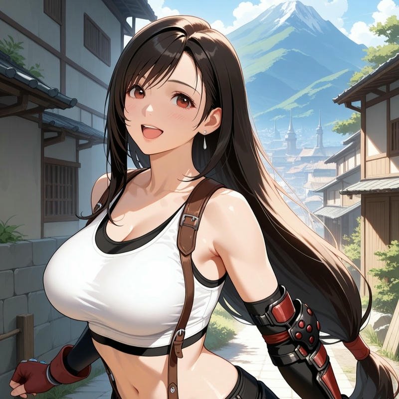 Avatar cute nữ tóc đen dài áo trắng dịu dàng