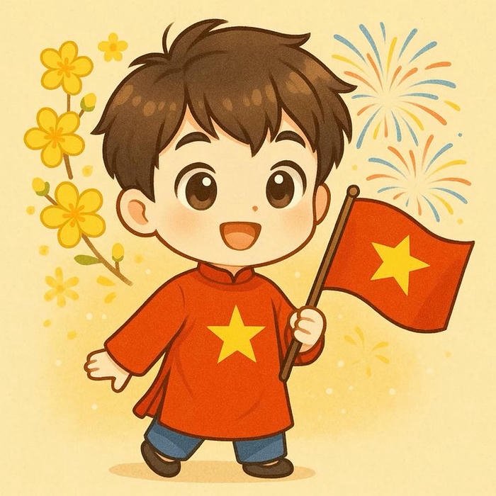 Avatar quốc kỳ hình nền cờ Việt Nam cô gái đội nón cầm cờ