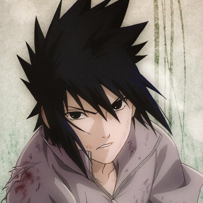 Avatar sasuke chiến đấu thương tích ánh mắt sắc