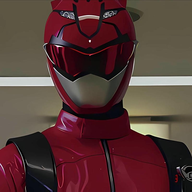 Avatar siêu nhân đỏ đặc nhiệm báo đốm nhanh nhẹn