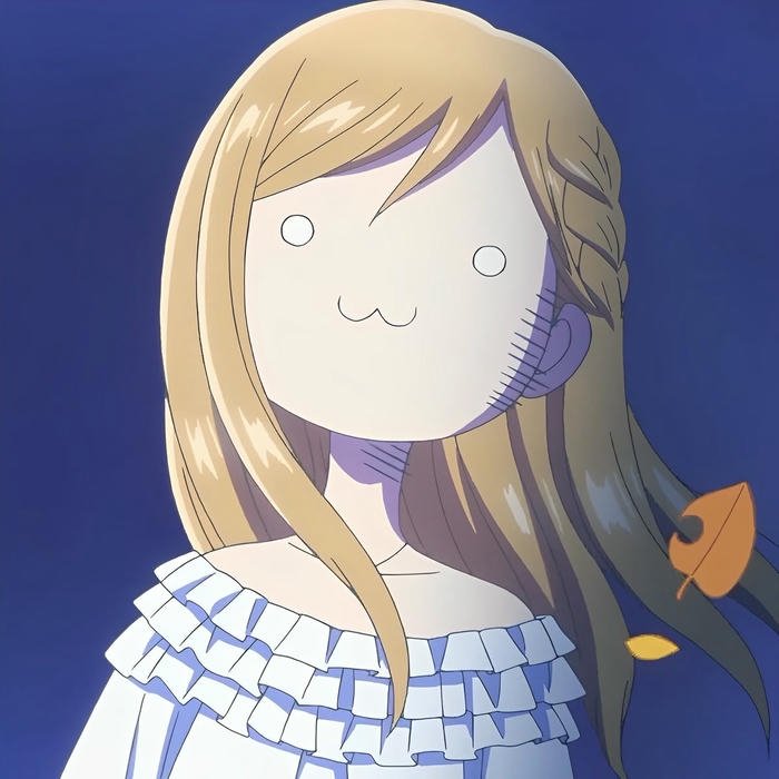 Avatar vô tri anime cô gái mất hồn mặt trắng bệch ám ảnh