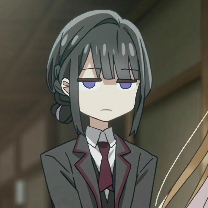 Avatar vô tri anime nam sinh mặt đơ như mất sổ gạo