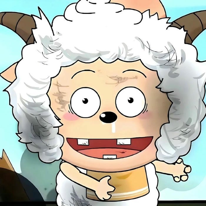 Avatar vô tri con cừu mặt ngáo biểu cảm lạ