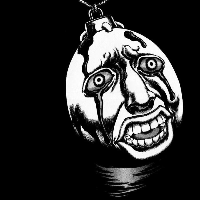 Black avatar mặt nạ hề kinh dị treo lơ lửng sợ