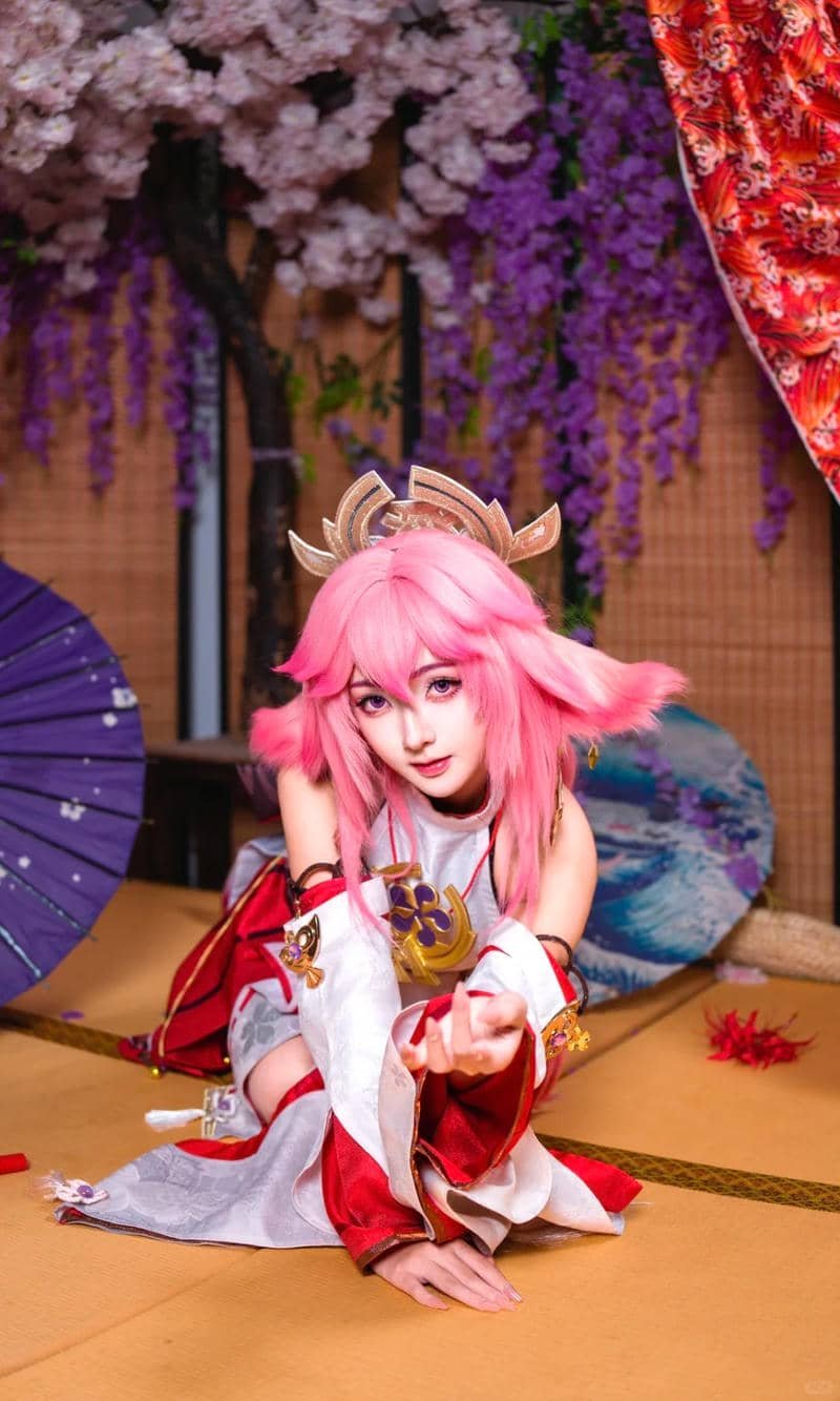 Cosplay Yae Miko cosplay truyền cảm hứng