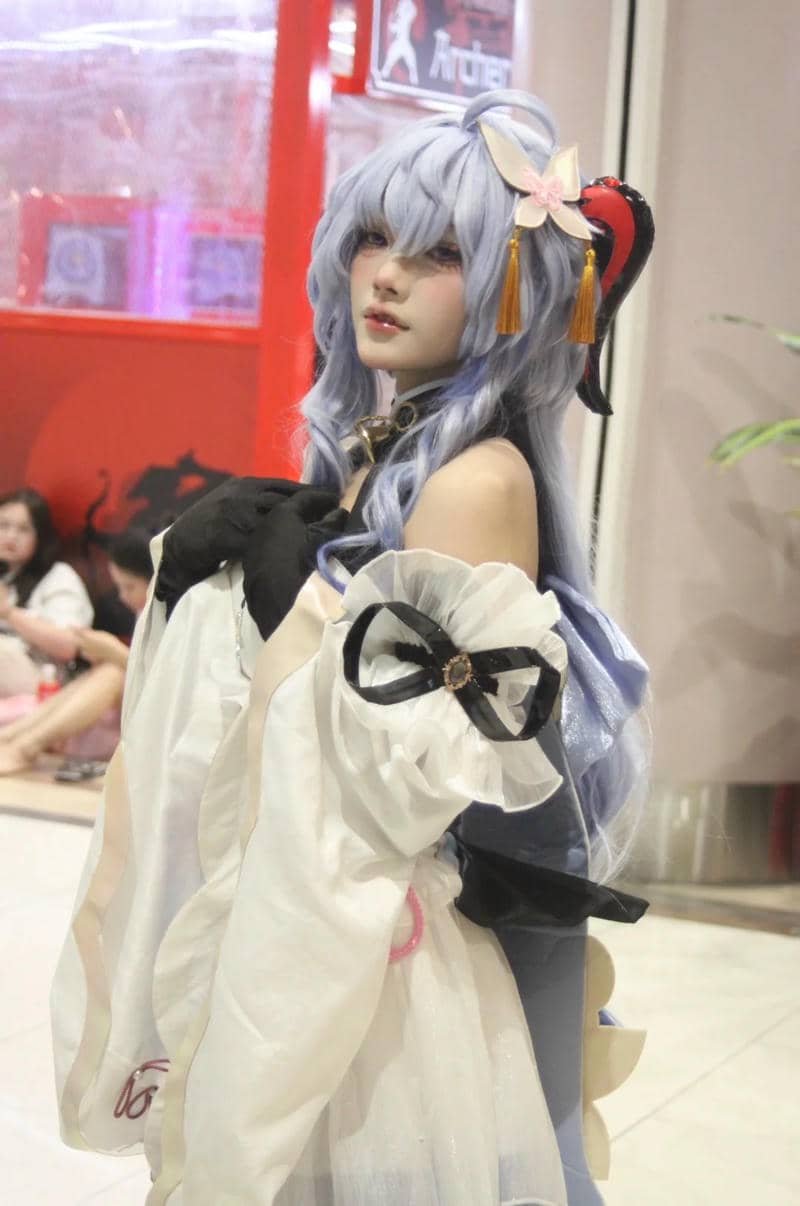 Ganyu gợi cảm trong trang phục chiến đấu