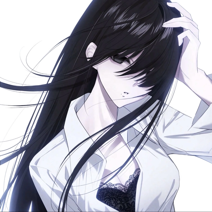 Hình avatar buồn nữ anime mang nét u sầu nhẹ nhàng