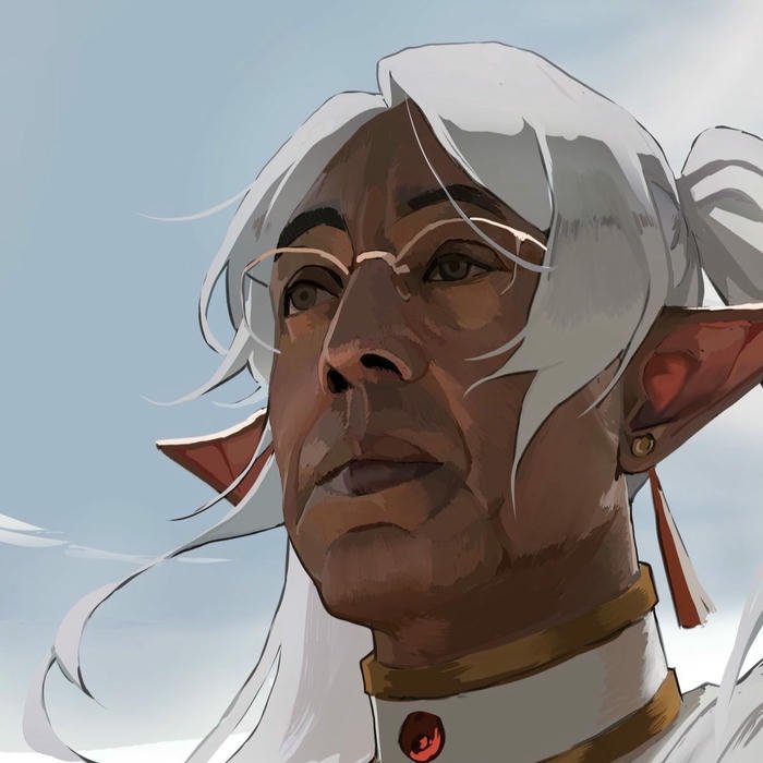 Hình nền bựa nhân vật anime da ngăm nhìn khinh bỉ