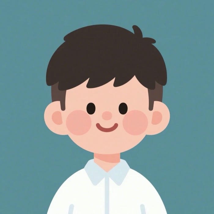 Hình nền chibi bé trai mặc áo sơ mi trắng đẹp