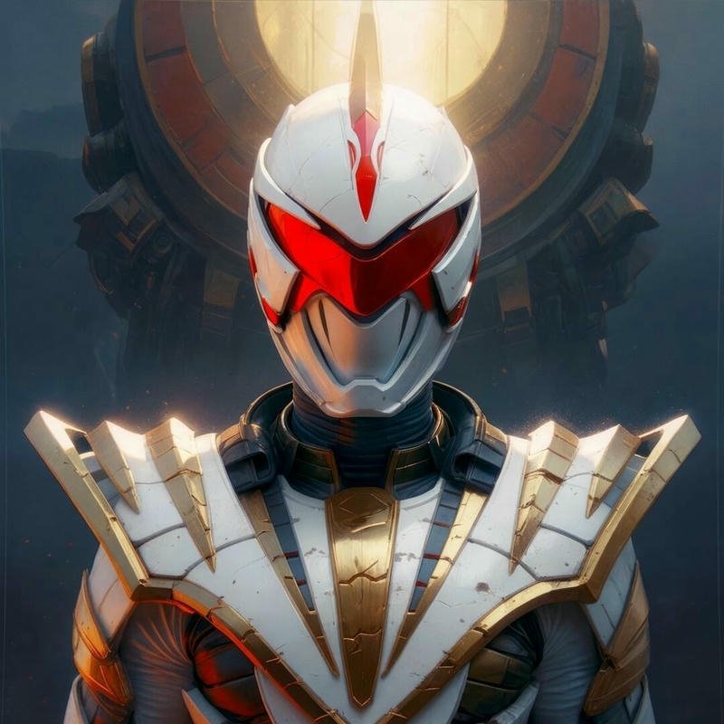 Hình nền chiến binh trắng giáp cánh thiên thần đẹp