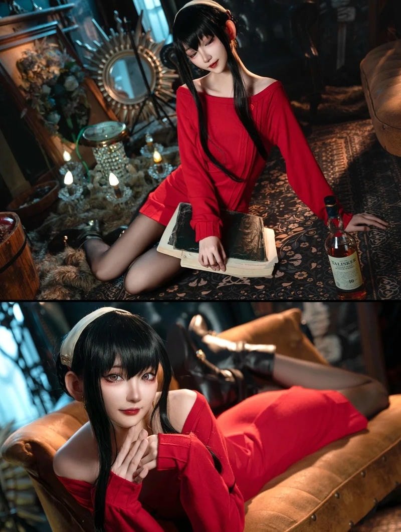 Yor Forger cosplay khắc họa hình ảnh nữ sát thủ