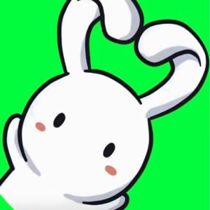 ai dùng chat đều quen ảnh sticker thỏ 7 màu