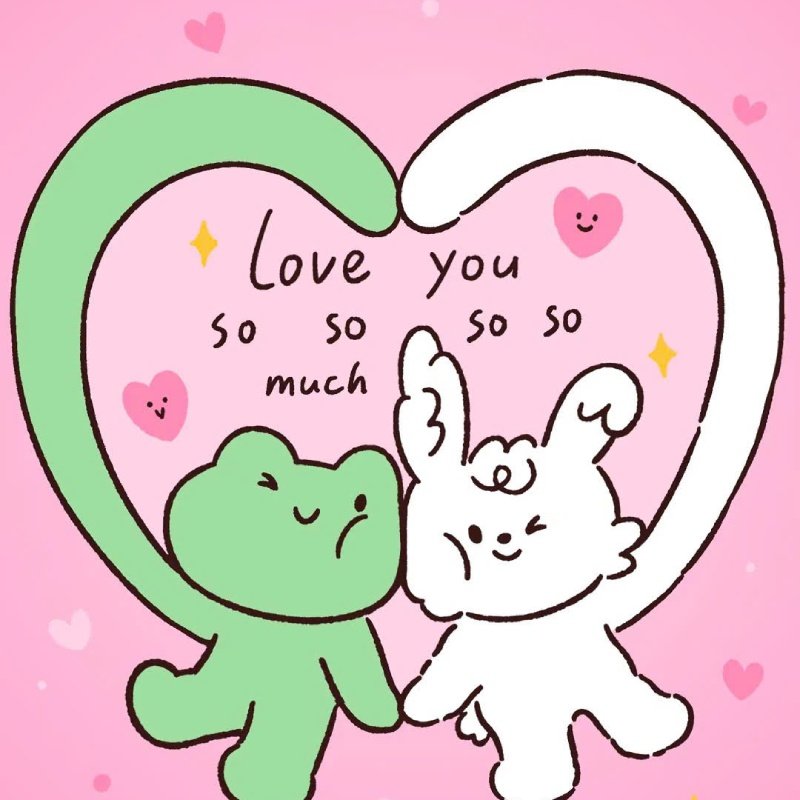 an tâm hơn hẳn với sticker ôm an ủi