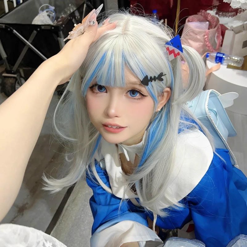 ảnh Gawr Gura cosplay tinh tế sắc nét