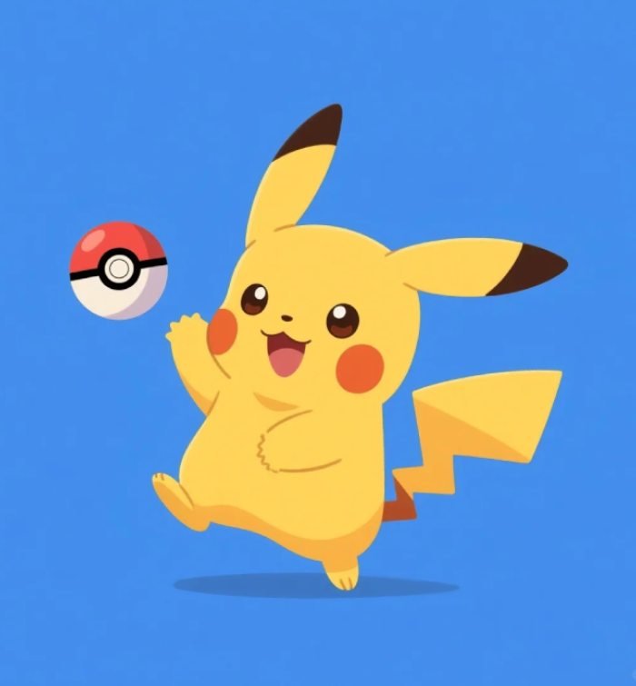 ảnh Pikachu mang không khí vui nhộn