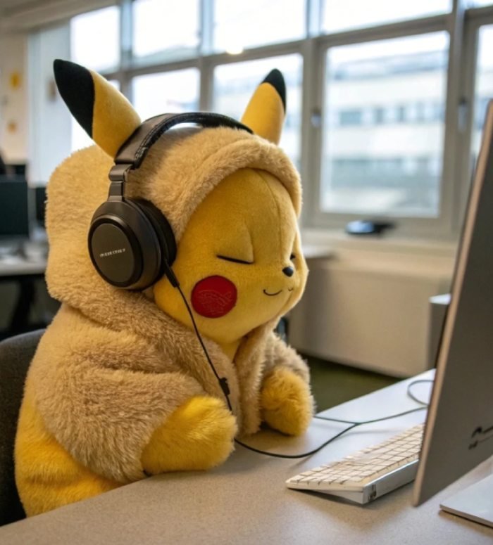 ảnh Pikachu mang nét ngây thơ