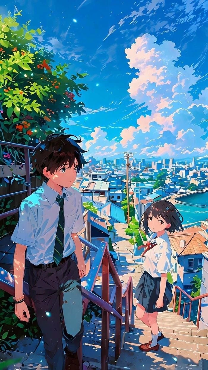 ảnh anime 4k với chất lượng hình ảnh sắc nét