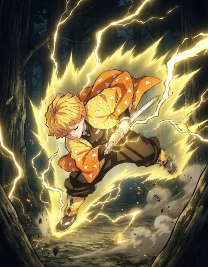 ảnh anime thanh gươm diệt quỷ khí chất quyết liệt