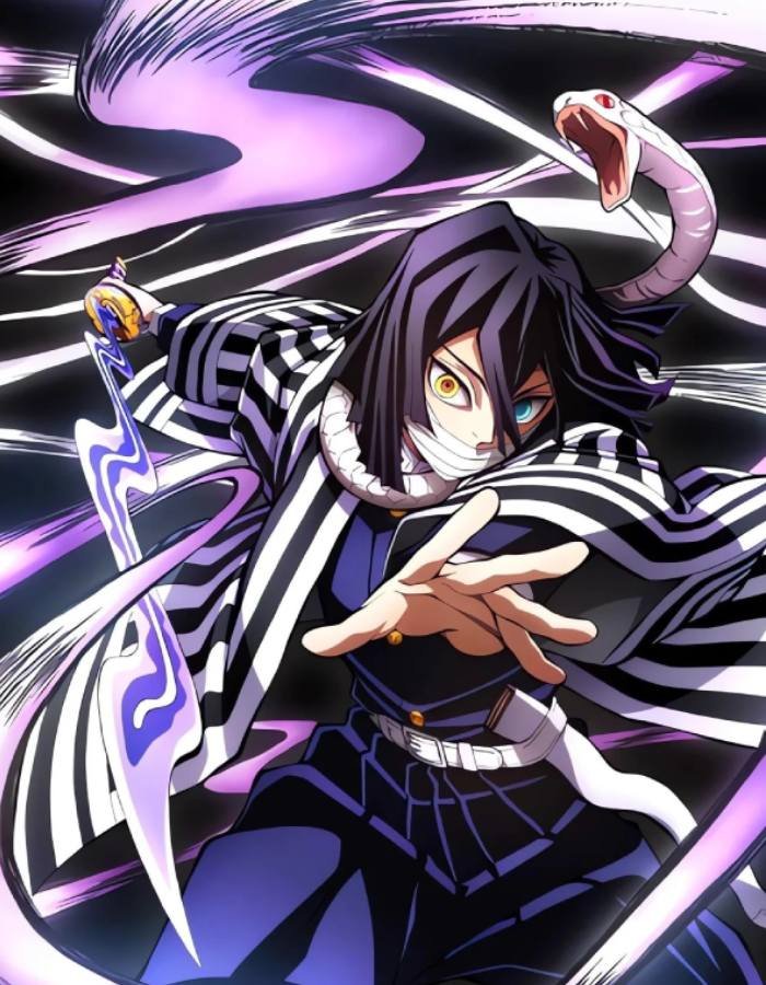 ảnh anime thanh gươm diệt quỷ phong thái chiến binh