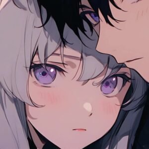 ảnh avatar đôi anime ngầu cực chất