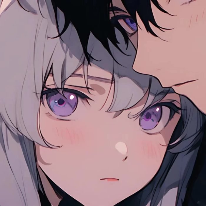 ảnh avatar đôi anime ngầu cực chất