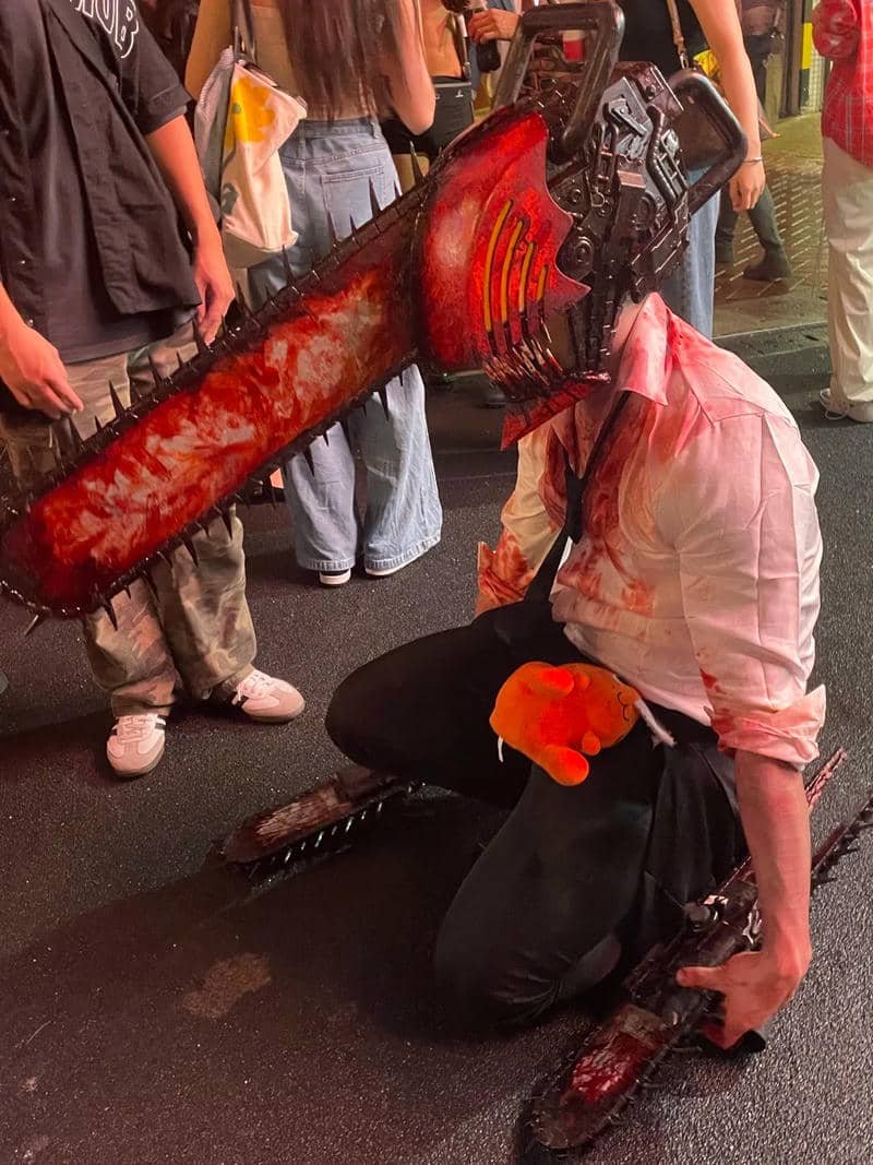 ảnh cosplay Halloween style dark fantasy đáng sợ