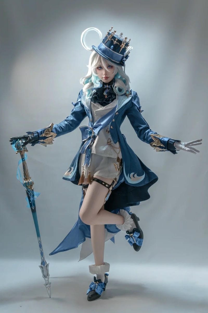 ảnh cosplay thiếu nữ Furina đầy thu hút