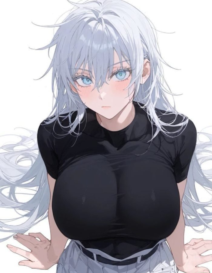 ảnh ecchi anime dáng ngồi quyến rũ