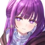 ảnh fern anime ánh nhìn bình thản dịu