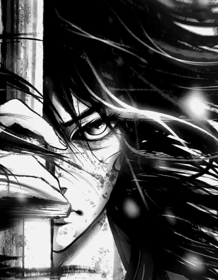 ánh mắt sắc lạnh hình nền anime nam