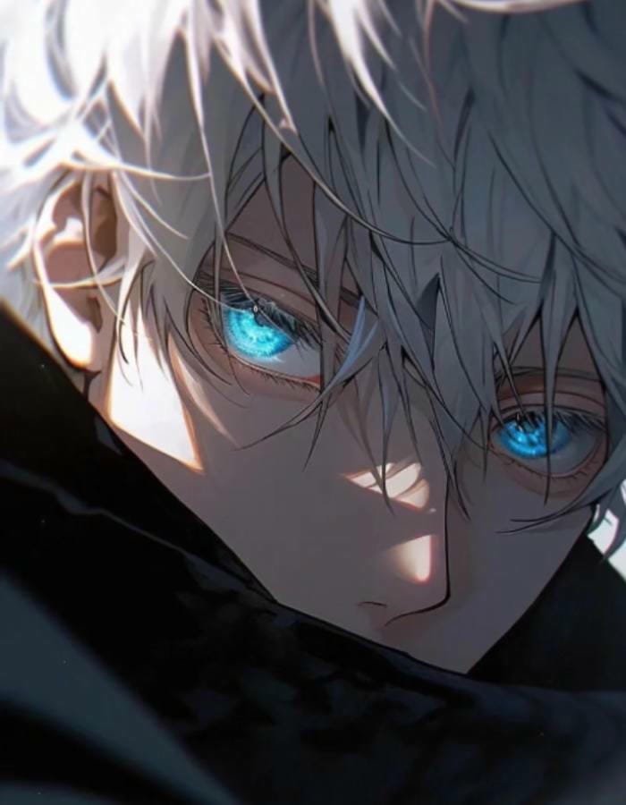 ánh nhìn lạnh lẽo hình nền anime nam