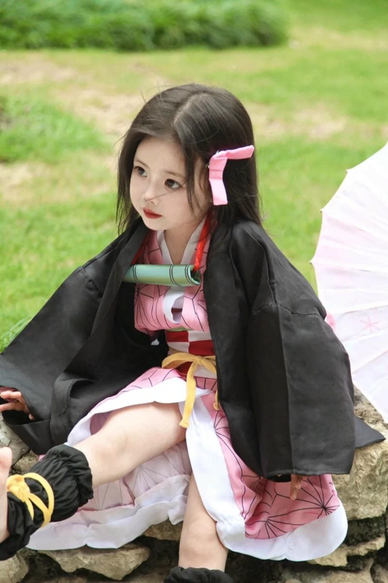 bộ ảnh cosplay nezuko nghệ thuật tinh tế
