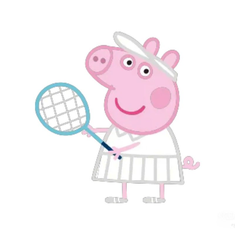 cách thể hiện ngây thơ sticker heo peppa