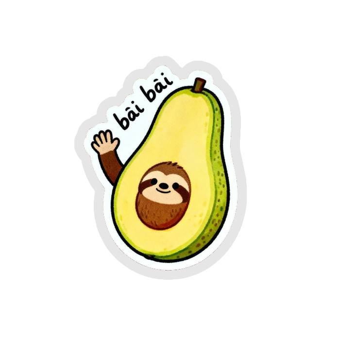 chào rời đi vui vẻ sticker bye bye