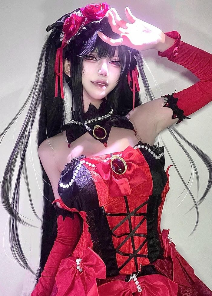 chiều sâu nhân vật thể hiện cosplay kurumi