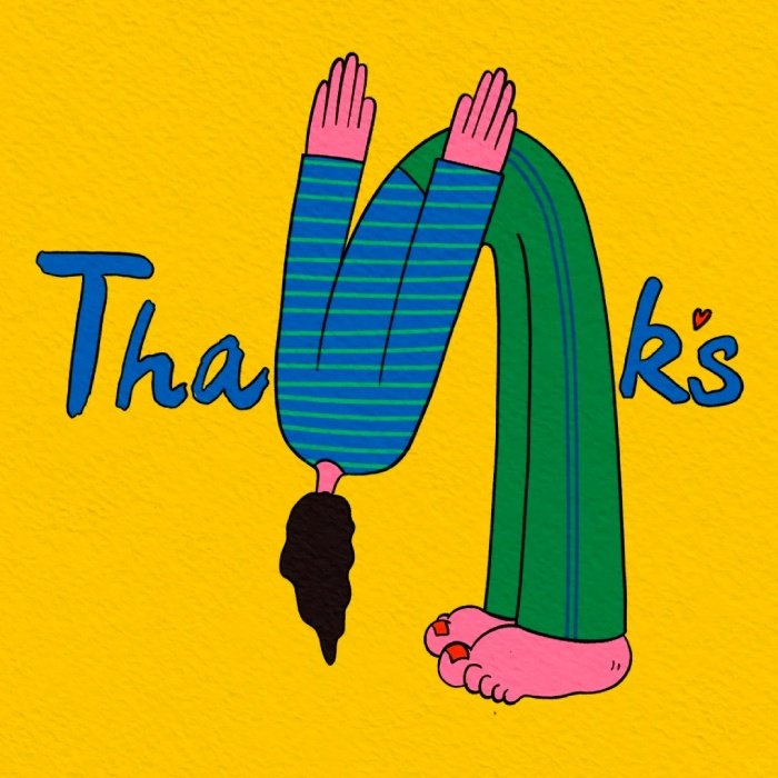 chốt lại trao đổi sticker cảm ơn