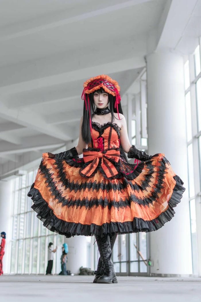 cosplay kurumi mang cảm giác thời gian hỗn loạn