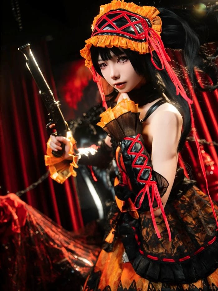 cosplay kurumi mang màu sắc fantasy hiện đại