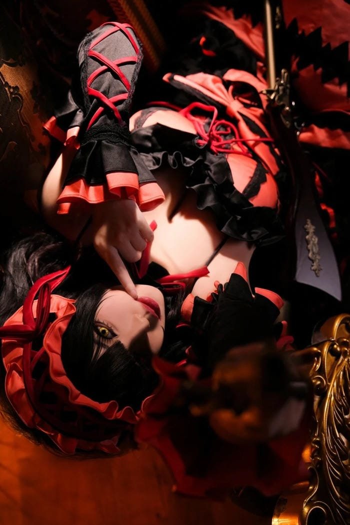 cosplay kurumi mang phong thái phản diện cuốn hút