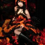 cosplay kurumi tạo ấn tượng bằng biểu cảm đối lập