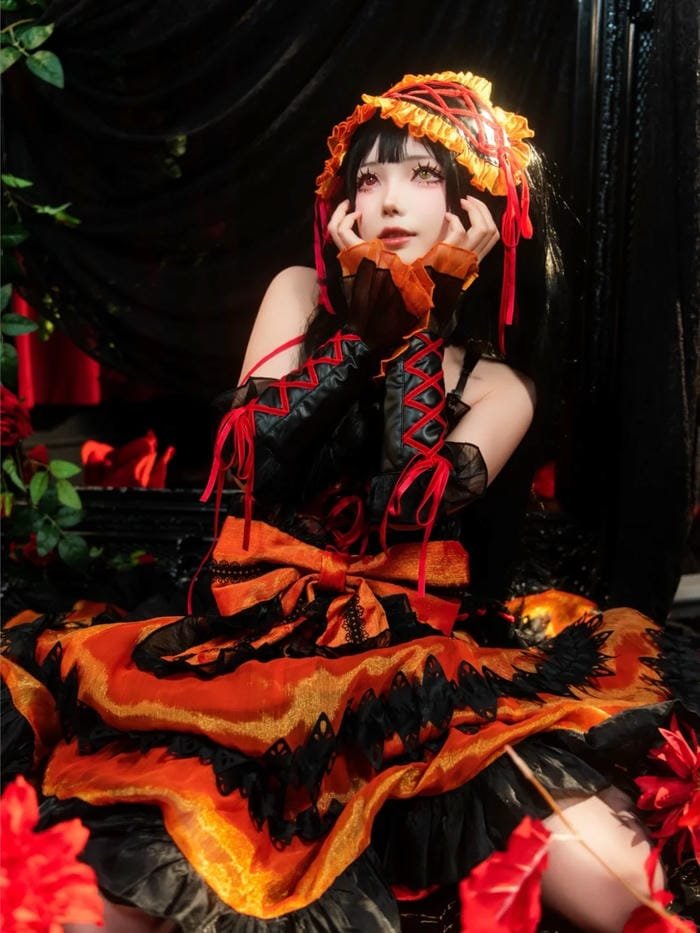 cosplay kurumi thể hiện chiều sâu tâm lý nhân vật