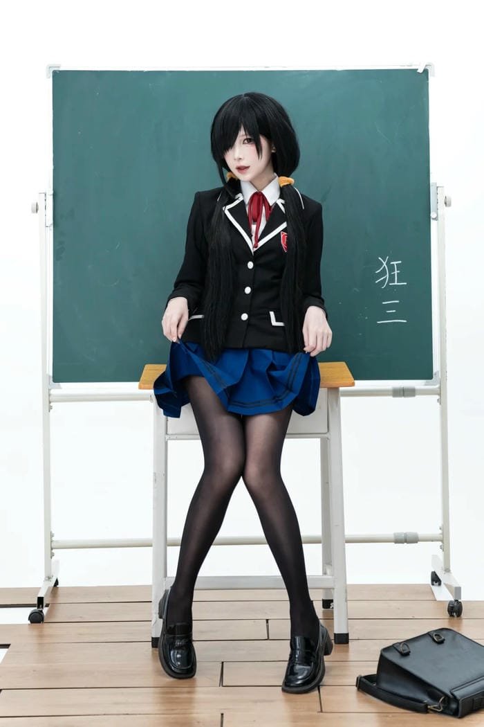 cosplay kurumi thu hút fan Date A Live