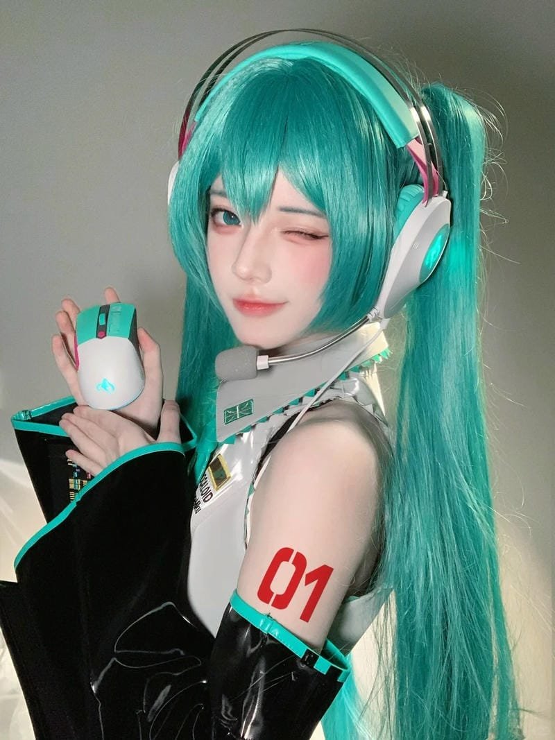 cosplay miku mang tinh thần văn hóa vocaloid