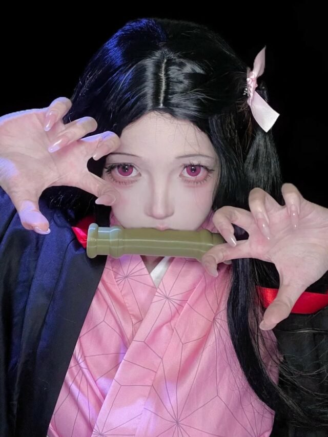 Trọn bộ 194+ ảnh Nezuko cosplay dễ thương khiến fan mê mẩn